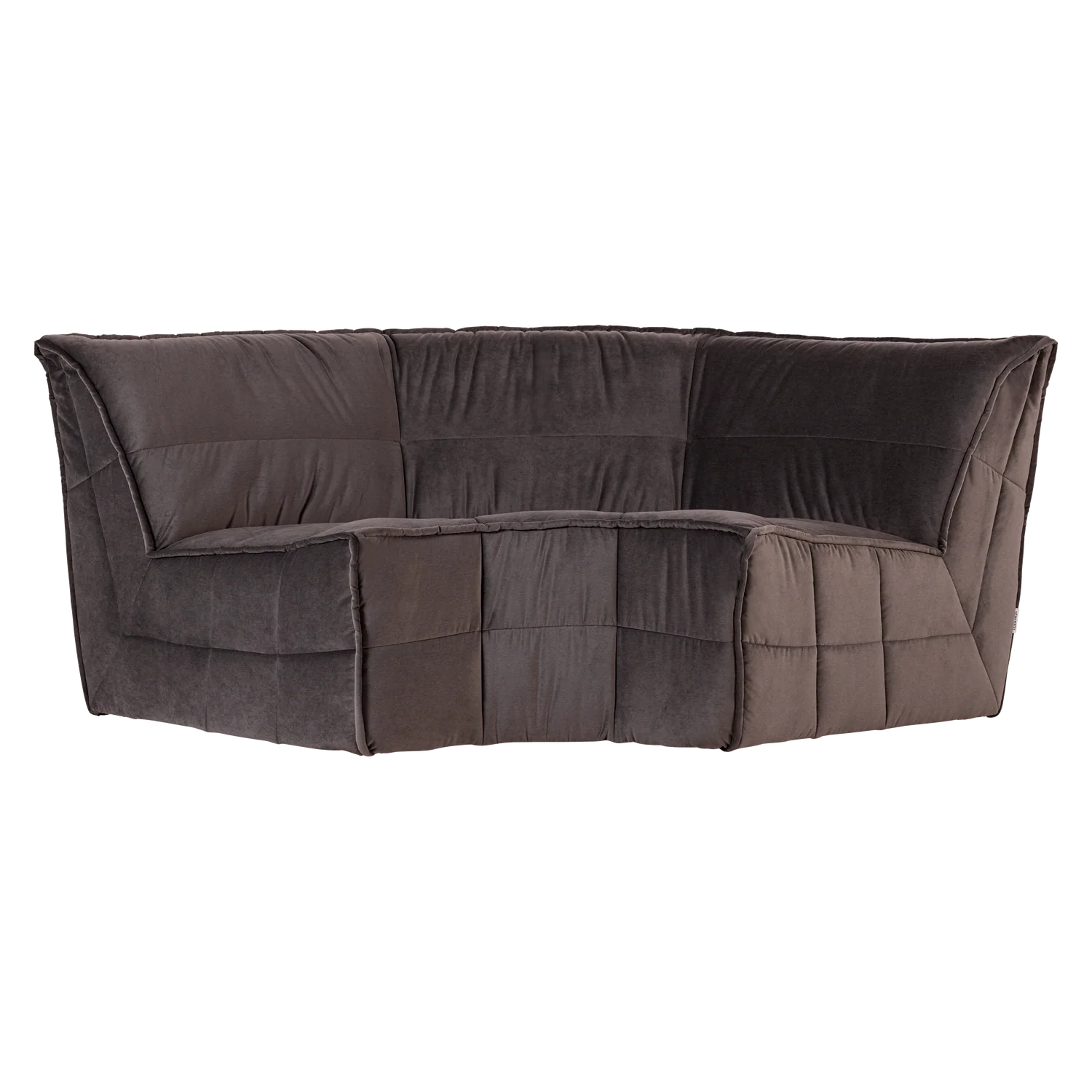 vtwonen hoekelement Cluster – Velvet – Chocolade Bruin – 81x205x91