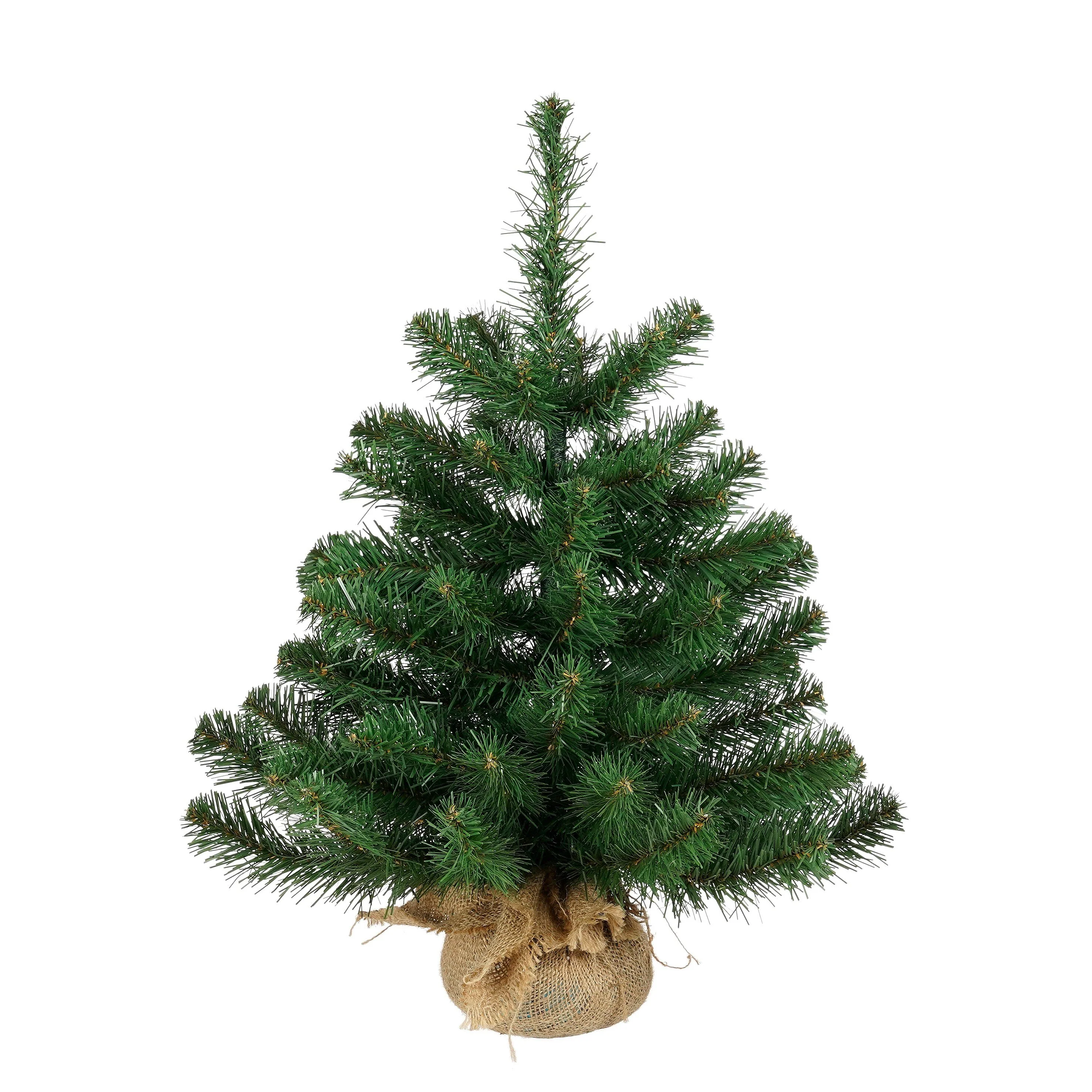 Triumph Tree Alpine Kunstkerstboom in Jute – H60 x Ø51 cm – Groen