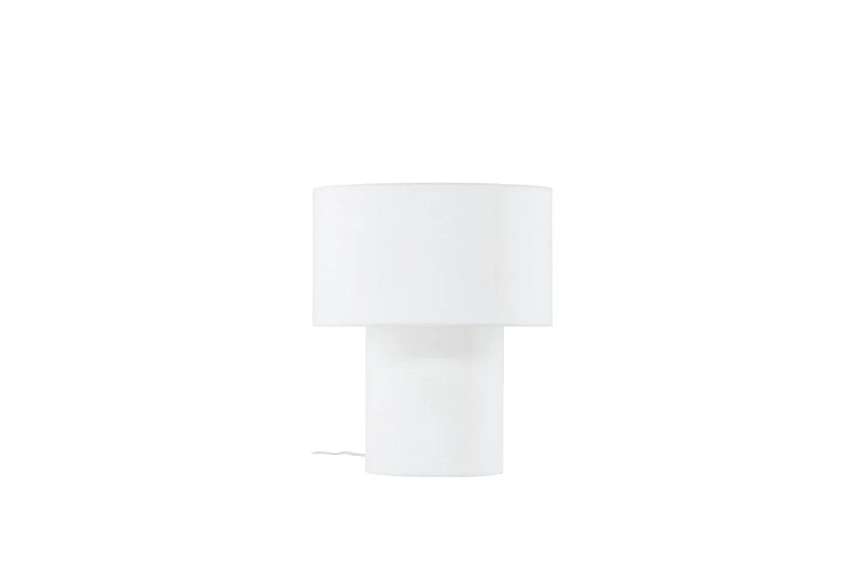 Rebellenclub Tafellamp Gaspar – beige – Ø 35 cm