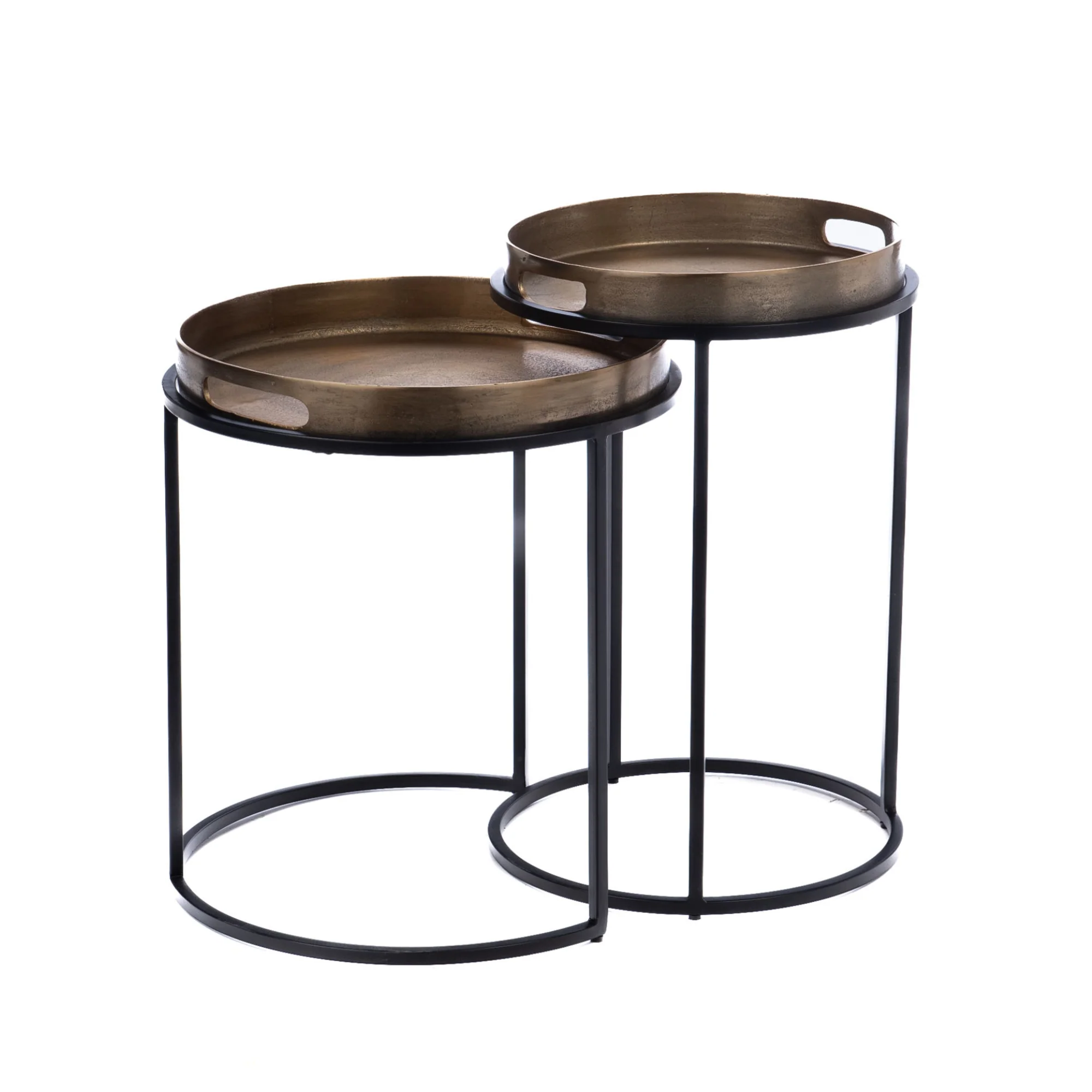 Starfurn bijzettafel Laure – brons – 42x42x50cm