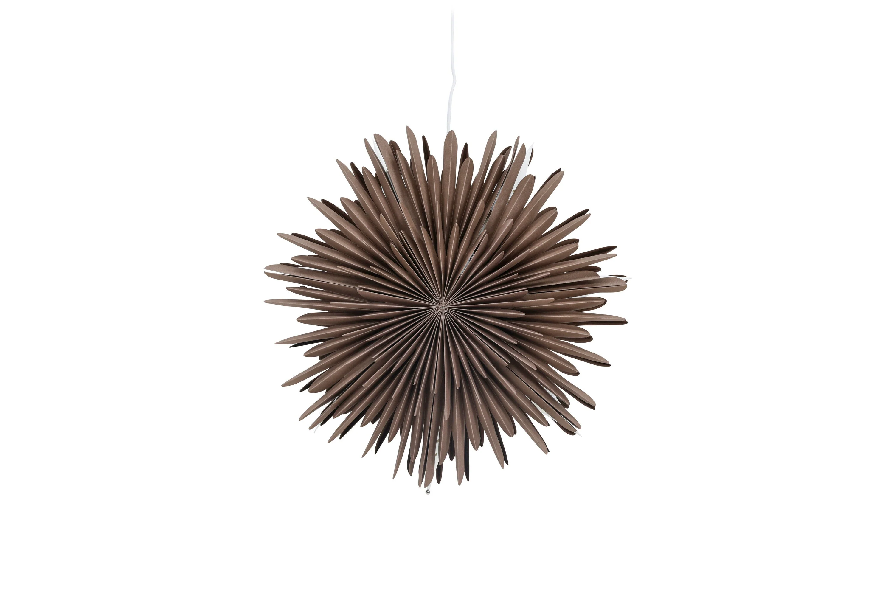 Rebellenclub Hanglamp Osaga – greige – Ø 46 cm