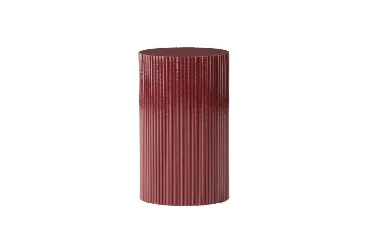 Rebellenclub Bijzettafel Graus – ¿31 cm – Bordeauxrood
