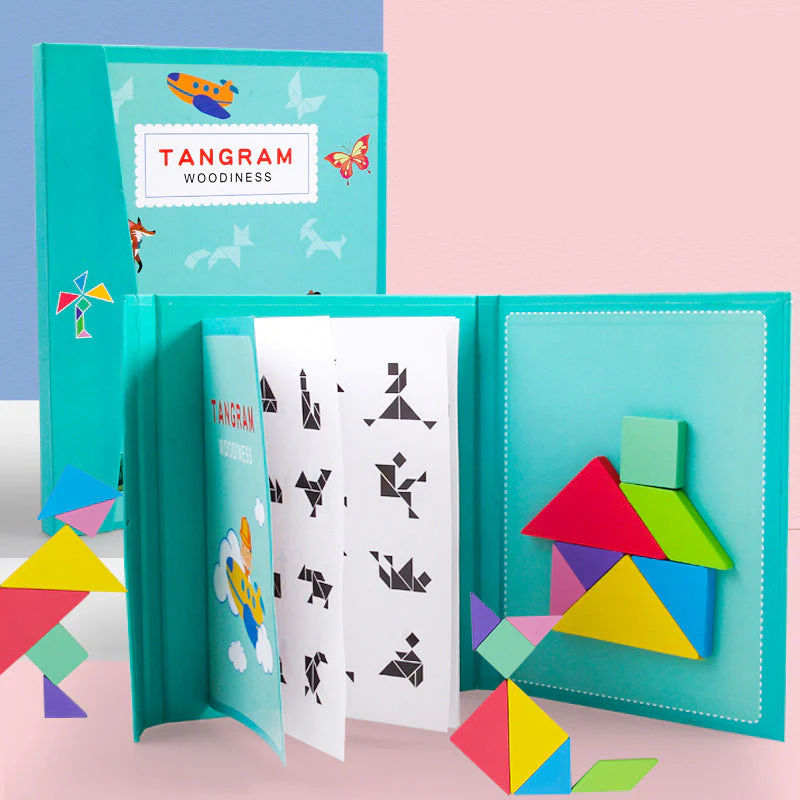 3D Puzzel Tangram Game™ – Eindeloos puzzelplezier – Magnetisch puzzelspel