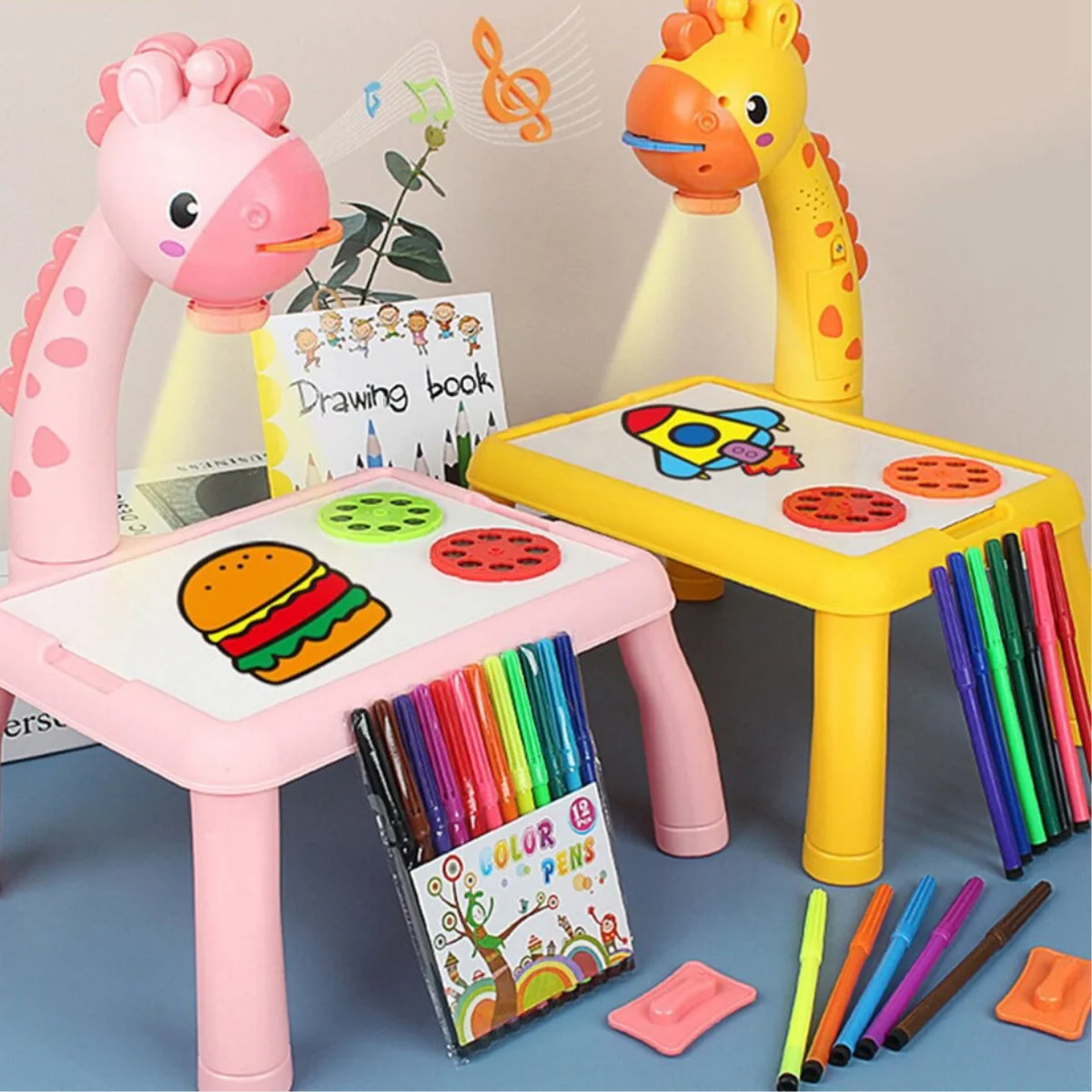 Let’s create™ – Leren tekenen – Painting projector