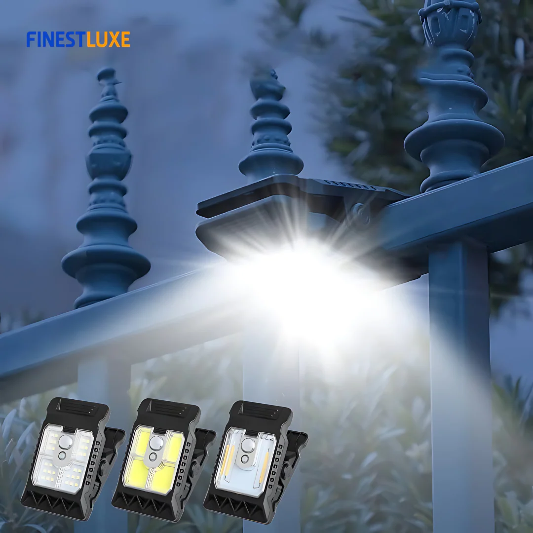 EasyClip Light | Zonne-energie Verlichting met Sensor
