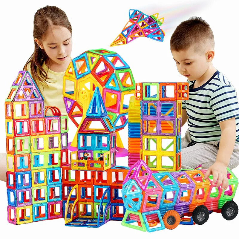 Magnet Building Blocks™ – Ontplooi de eigen creativiteit – magnetische tegels