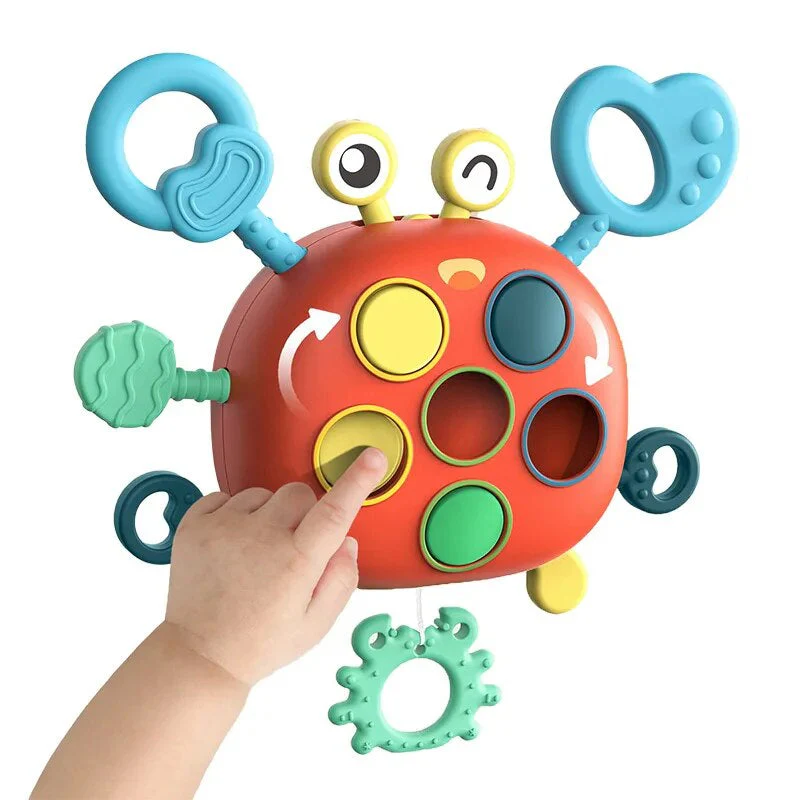 Sensory Crab™ – Motorische Magie – Sensorisch speelgoed