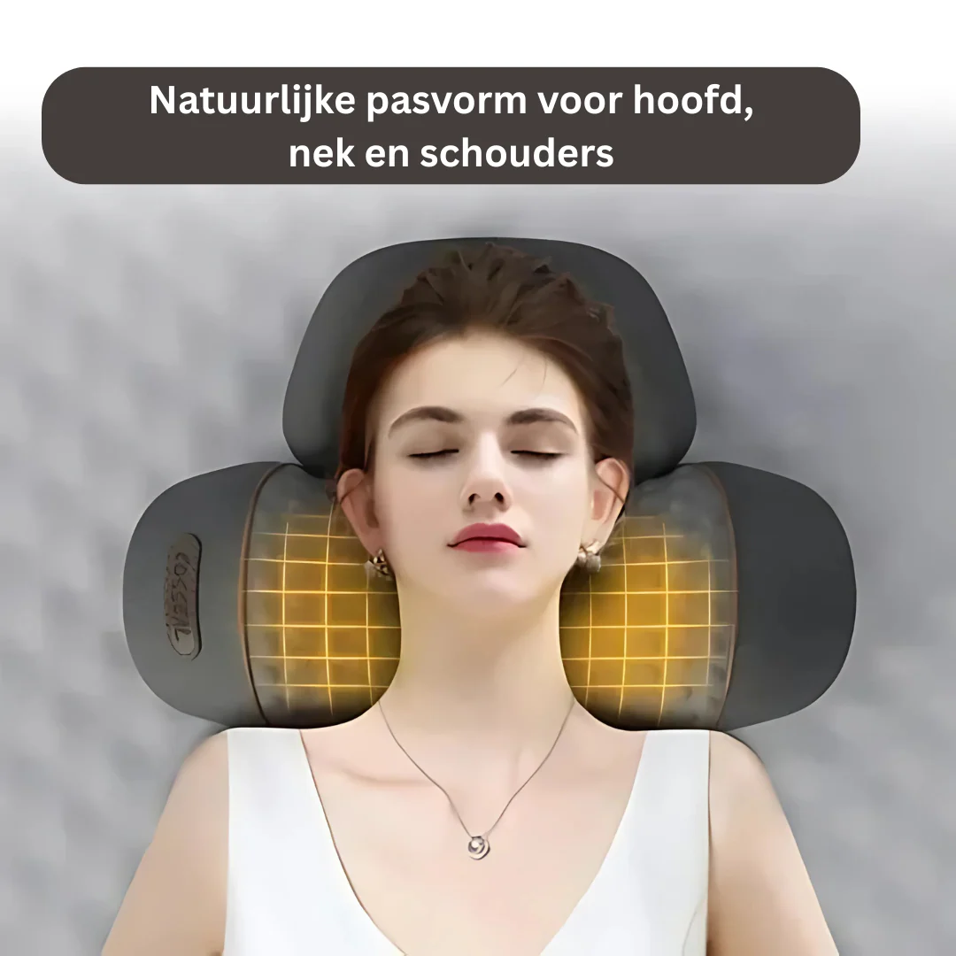 DeepRelax | Nek- en Schoudermassager met Ergonomisch Design