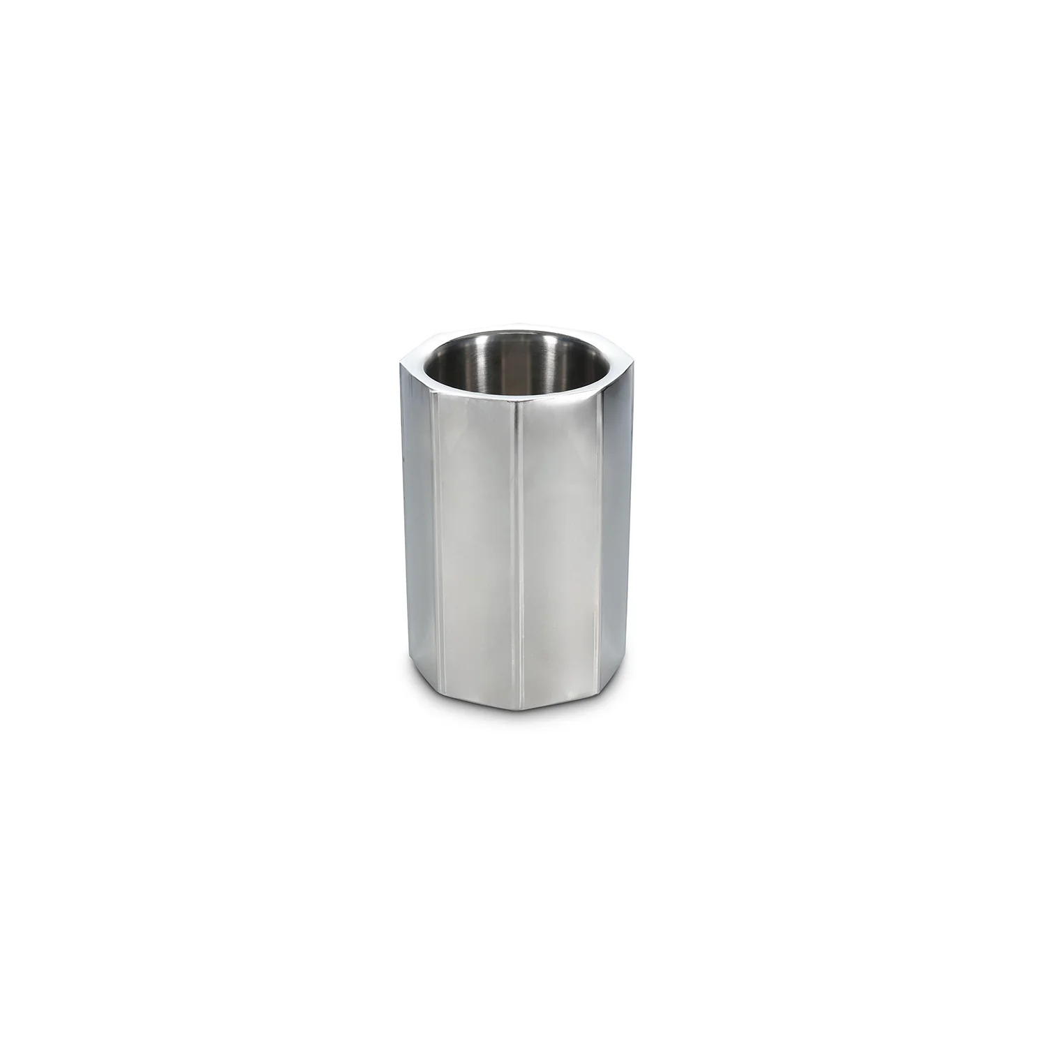 S|P Collection – Wijnkoeler 13xH20cm dubbelwandig zilver Nox