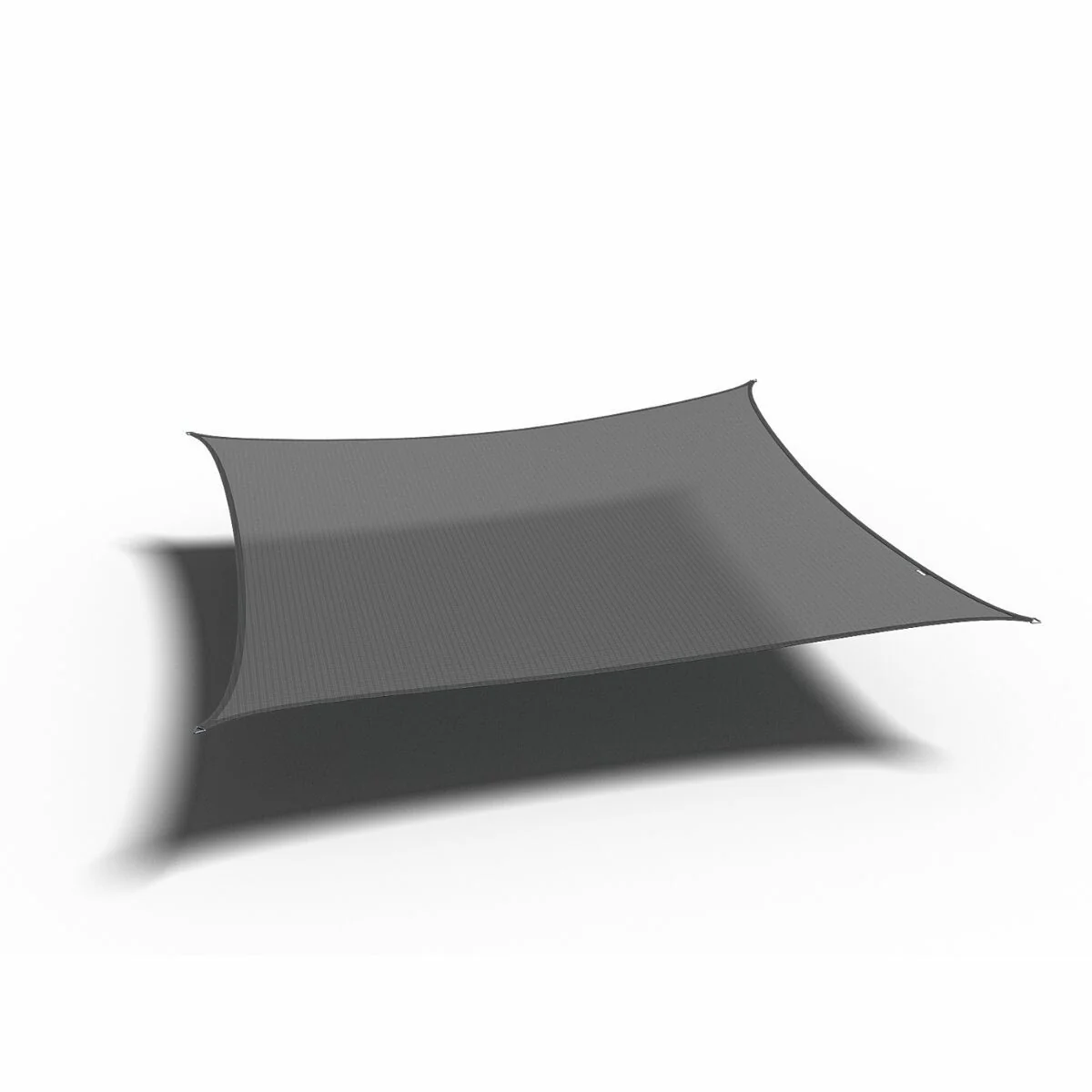 Platinum schaduwdoek Coolfit vierkant antraciet 5.0×5.0x5.0x5.0m
