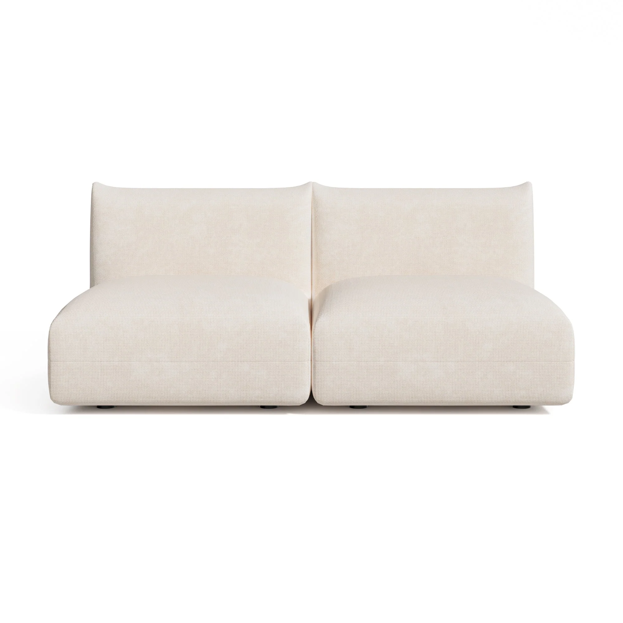Sia Home – NOOMA – Chenille fluweel – Crème – 194cm