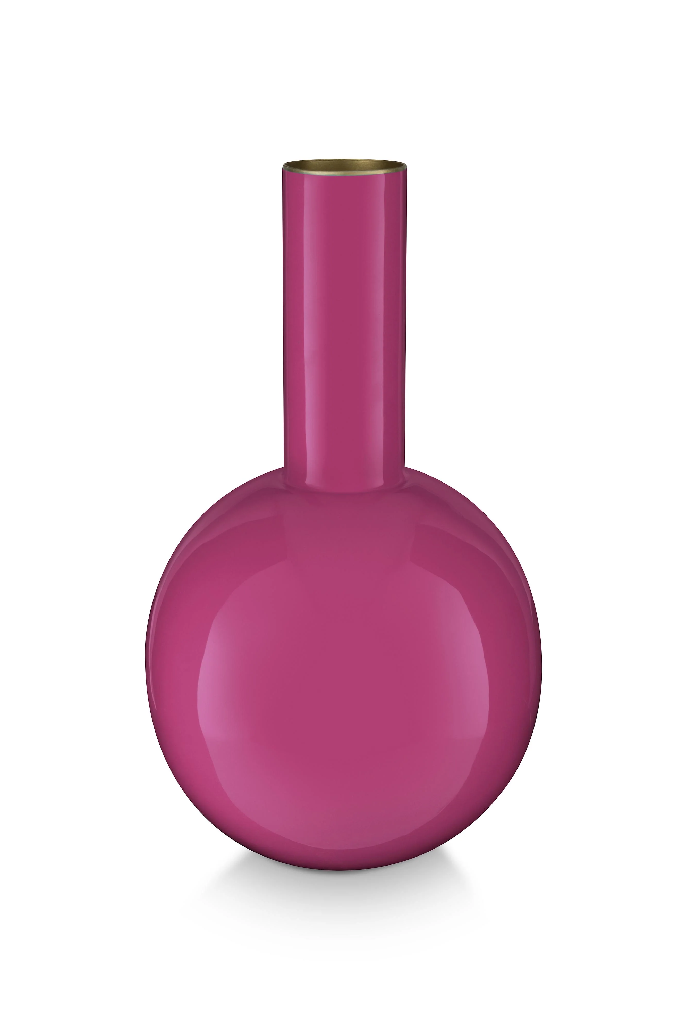 Pip Studio – Bloemenvaas – Roze – Metaal – 15x26cm