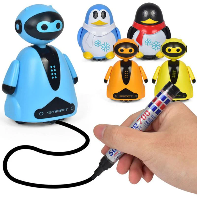 Line Robot™ | Laat de creativiteit de vrije loop – Creatief speelgoed (incl. GRATIS stift)