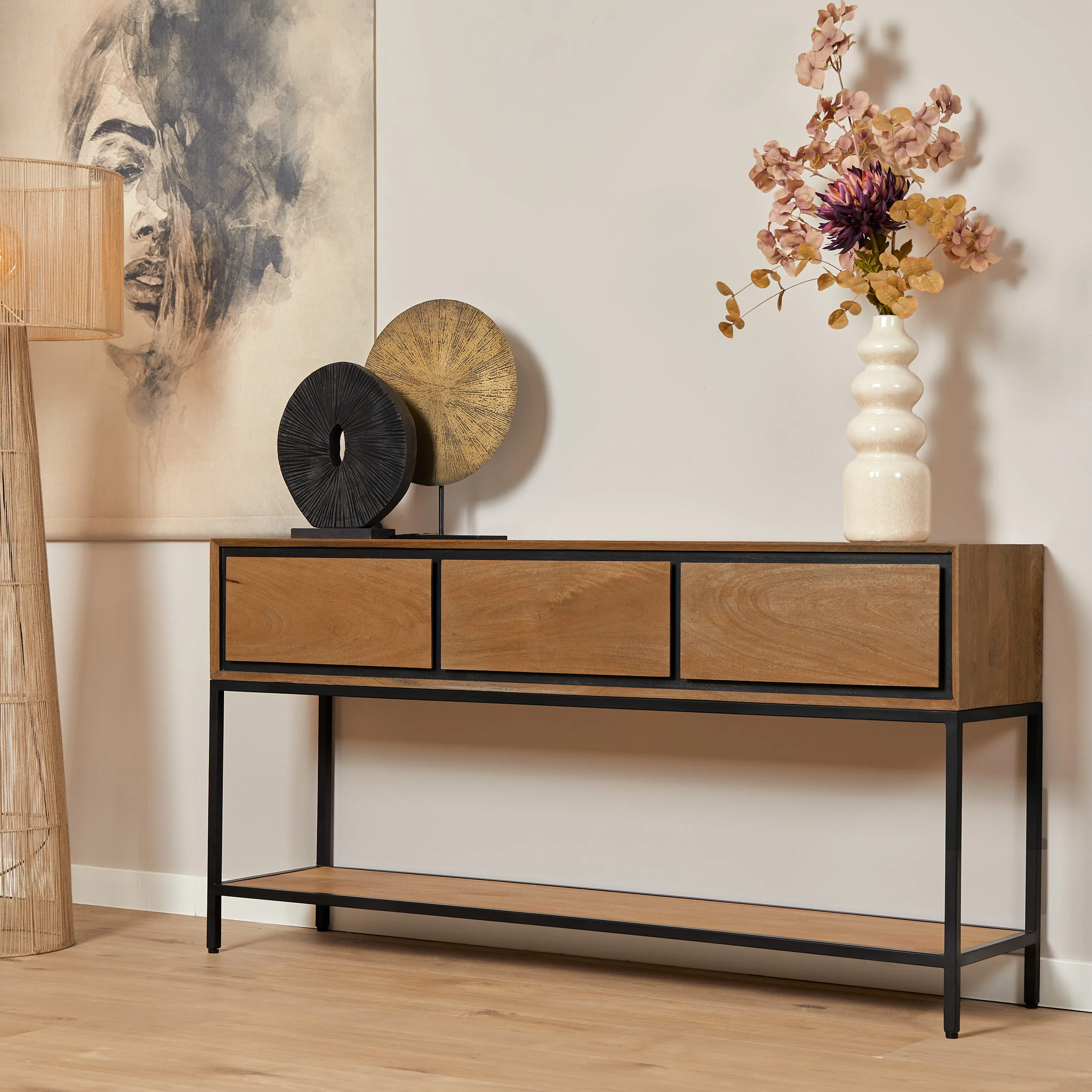Starfurn sidetable RichWood – bruin – 35x150x76cm