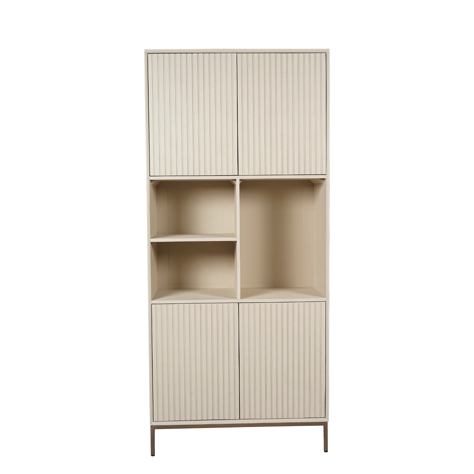 Starfurn vakkenkast Madison – beige – 45x90x200cm