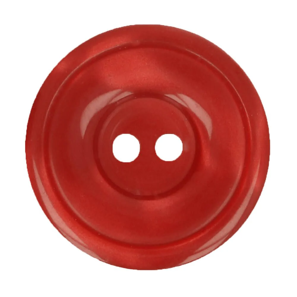 Knopen Bottoni Rood – 12.5mm