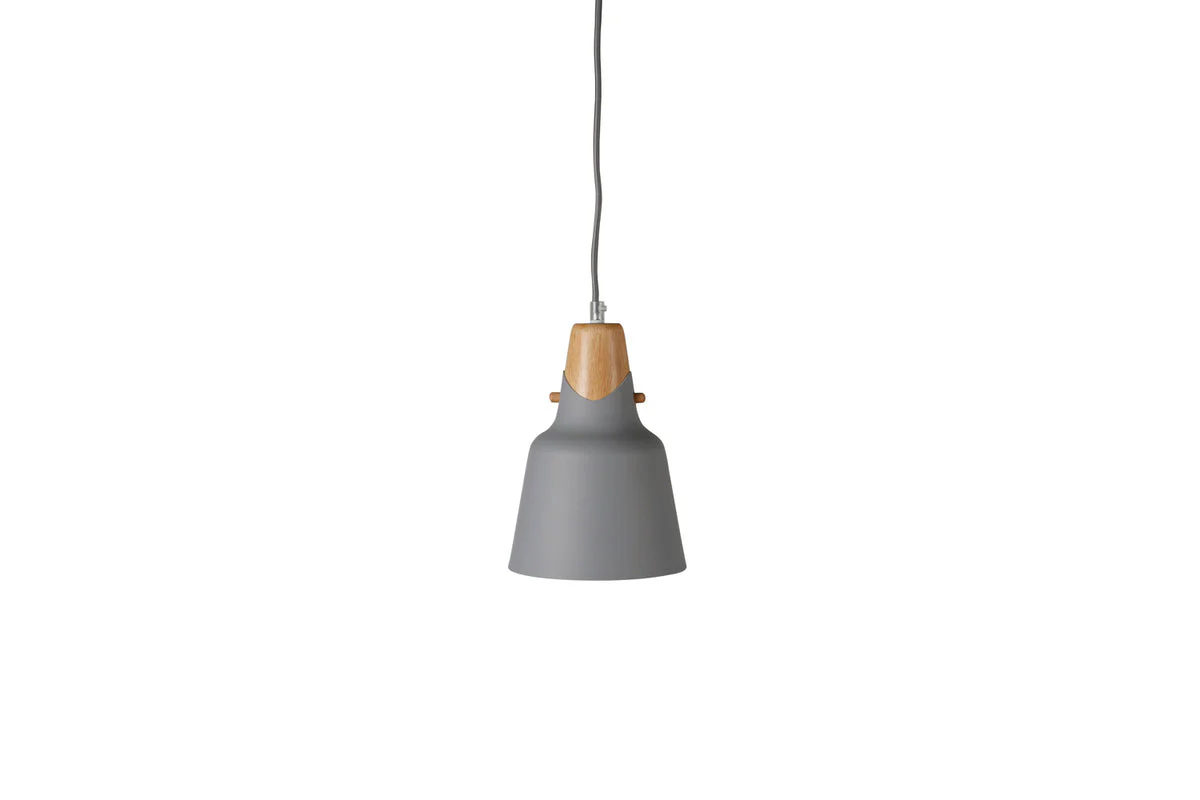 Rebellenclub Hanglamp Morrin – ø16cm – Grijs