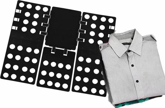 TDR – Vouwplank – Super handig en snel uw kleding gevouwen zwart 68*58cm