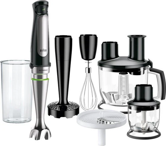 Braun MultiQuick 7X – MQ 7087X – Staafmixer – Zwart
