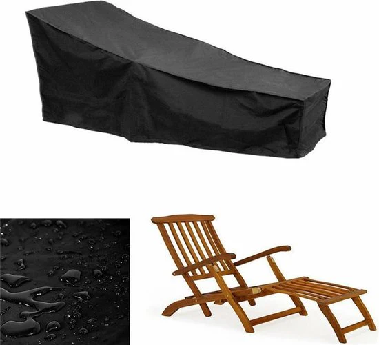 TDR – Outdoor tuin fauteuil waterdichte stoelhoes 210 * 75 * 80 * 40 CM