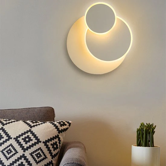 Ronde 360 ° Draaibare Wandlamp voor binnen -designlamp -3 lichtstanden