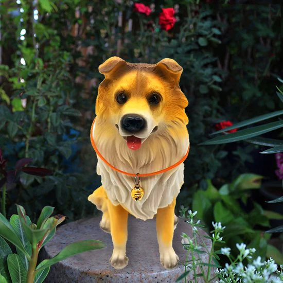 Betoverende Sheltie Harsdecoratie – Een Charmante Toevoeging aan je Interieur-9×13.5×18.5cm