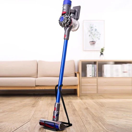 TDR – Geschikt voor Dyson V6/V7/V8/V10 /V11/V12/V15 stofzuiger opbergrek punch-free stofzuigerbeugel stofzuigerhanger – zwart