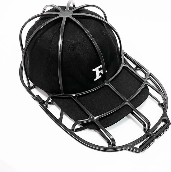 Baseballcap Cap Washer -petwassen houder-Geschikt voor bijna alle maten pet-Zwart