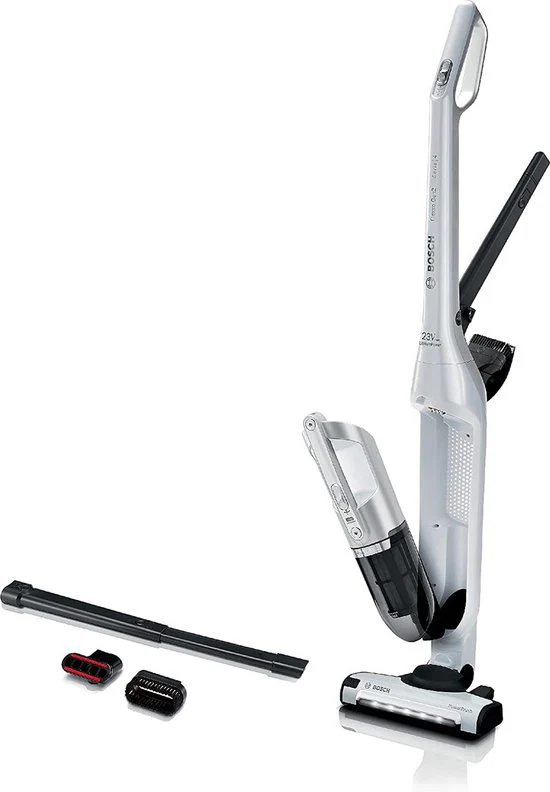 Bosch Serie 4 Steelstofzuiger & Elektrische Bezem Wit
