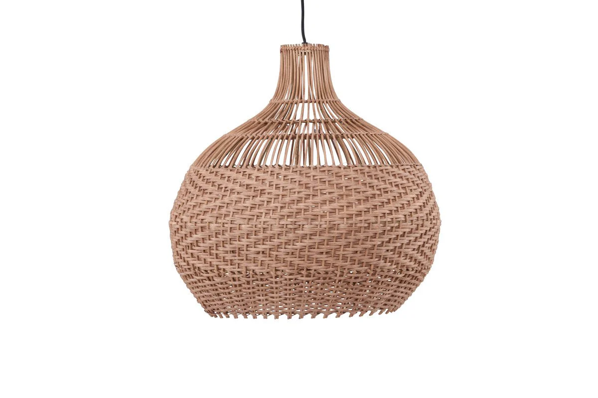 Rebellenclub Hanglamp Rustica Naturel – rattan – Ø 50 cm
