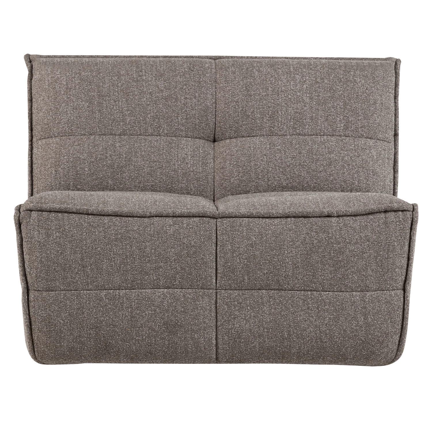 vtwonen 1-zits element Cluster – Bouclé – Middenbruin – 82x105x92