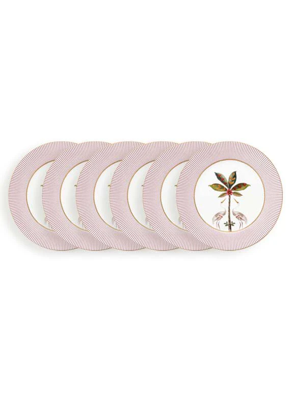 Pip Studio – La Majorelle Borden – Servies set van 6 – 21cm