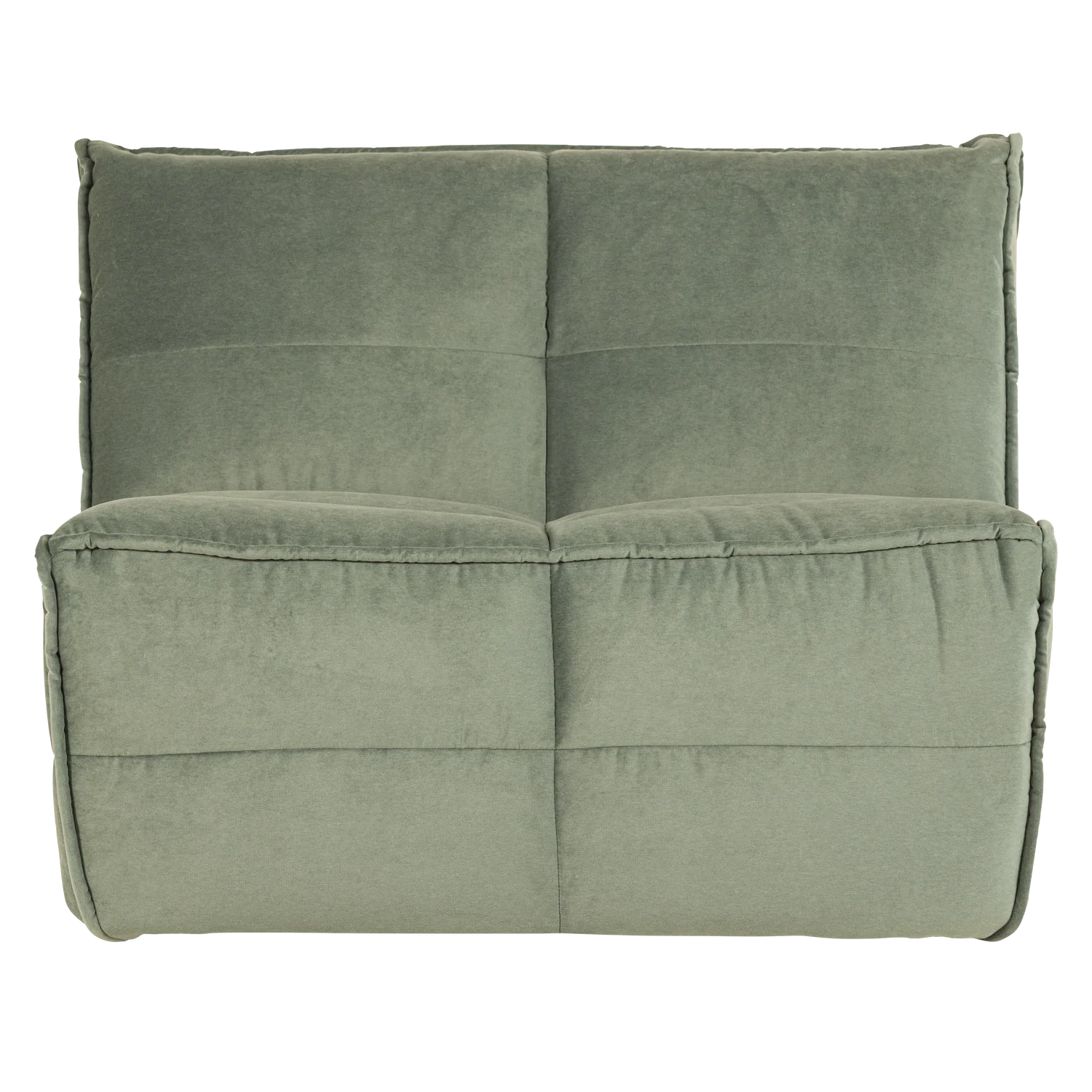 vtwonen 1-zits element Cluster – Velvet – Pistache Groen – 82x105x92