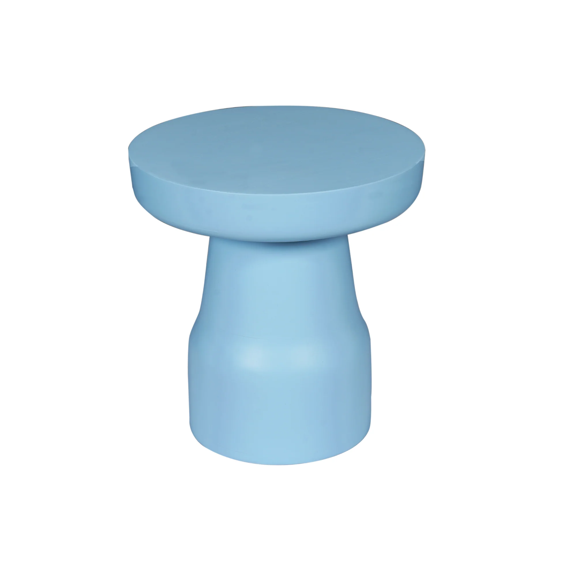 Starfurn bijzettafel Drum – blauw – 40x40x42cm