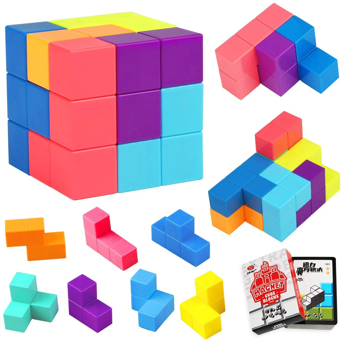 Magnet Toys™ | Braintrainer voor kids – Magnetische kubus