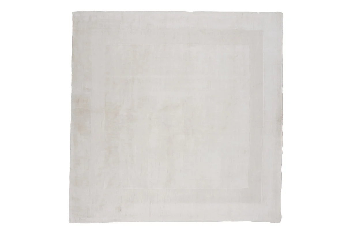 Rebellenclub Vloerkleed Adriana – 240 x 240 cm – Wit