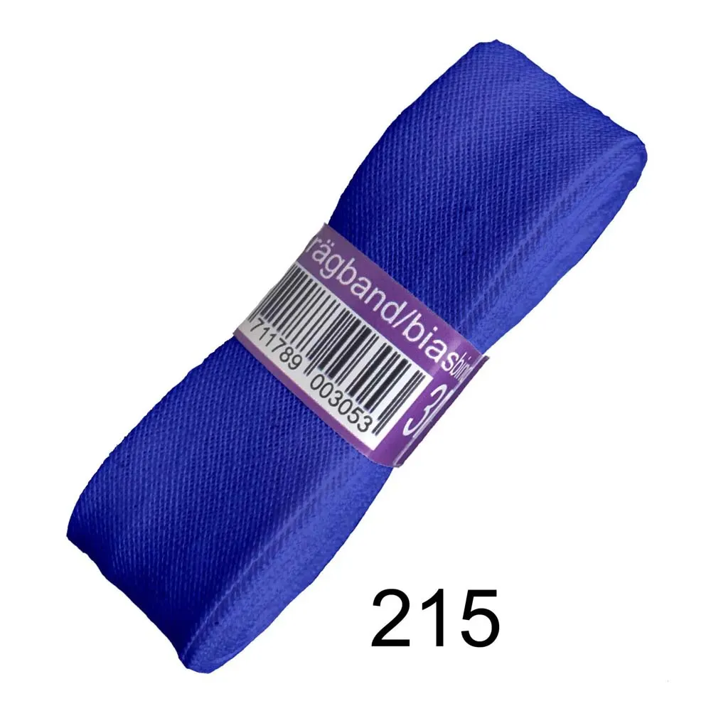 Biaisband Katoen 20mm x 3 m – Blauw 215