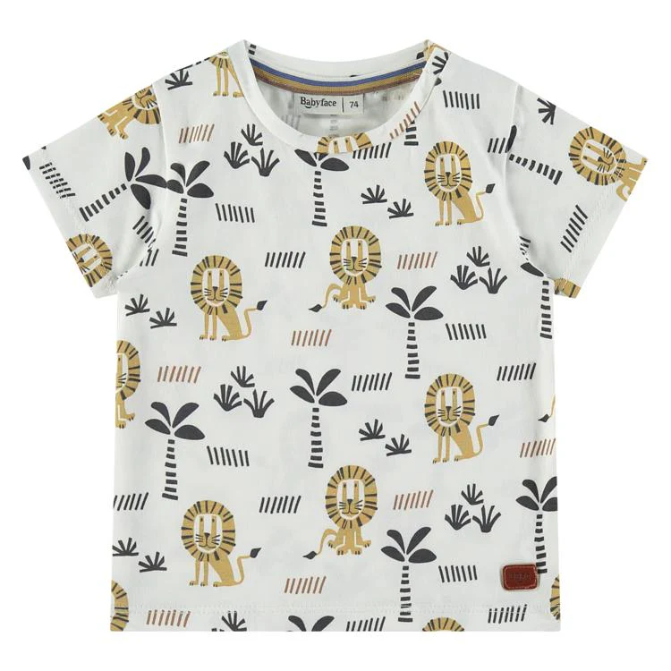 Babyface – Boys – T-shirt – Leeuwtjes