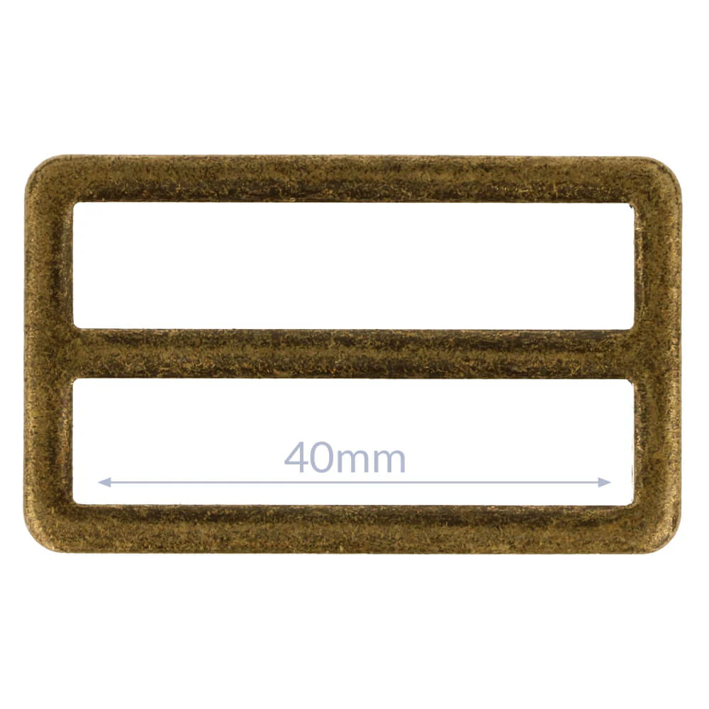 Gesp 40 mm – Oud goud