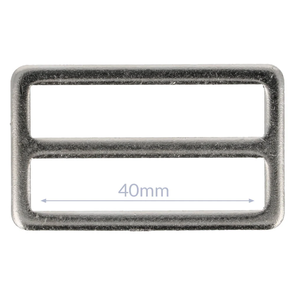 Gesp 40 mm – Zilver