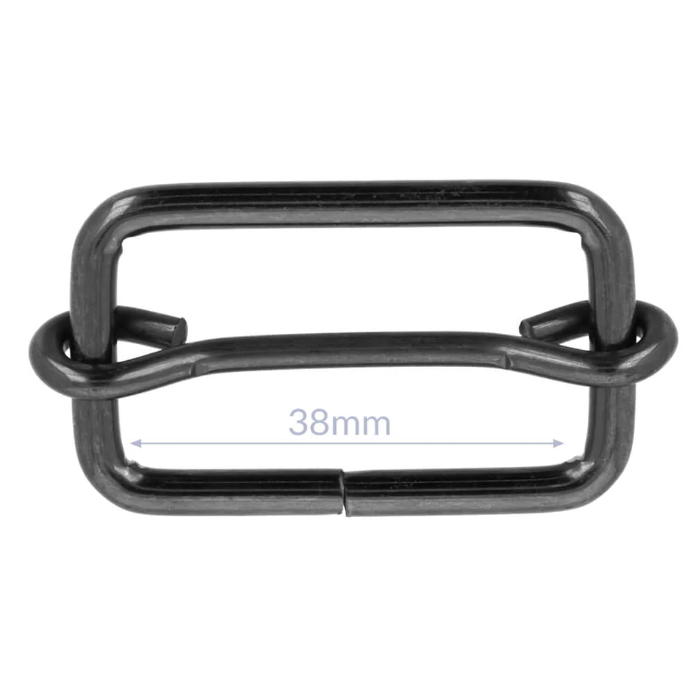 Gesp 38 mm – Metaal Zwart