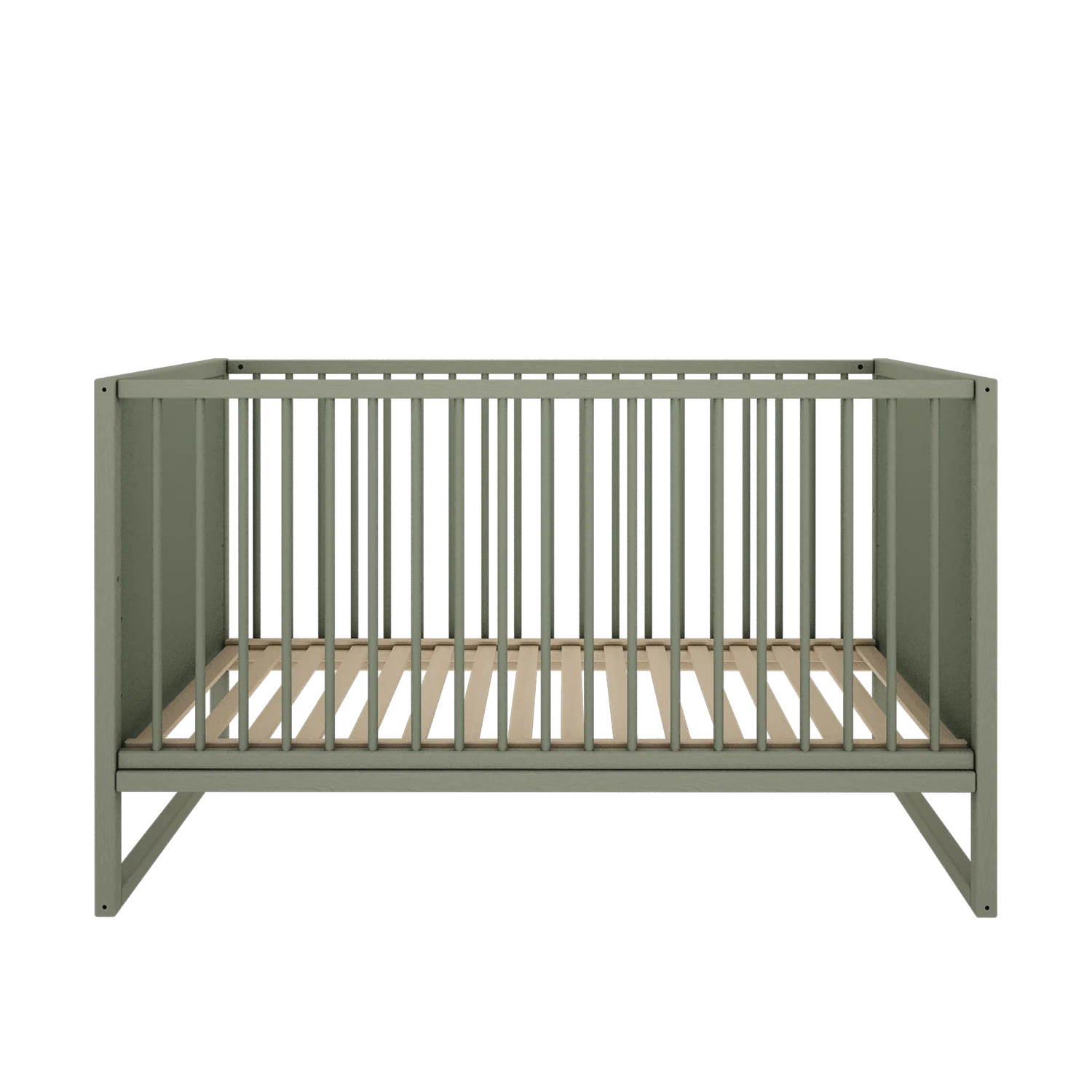Woodluck – Tweens – Ledikant 2 in 1 – Olijf