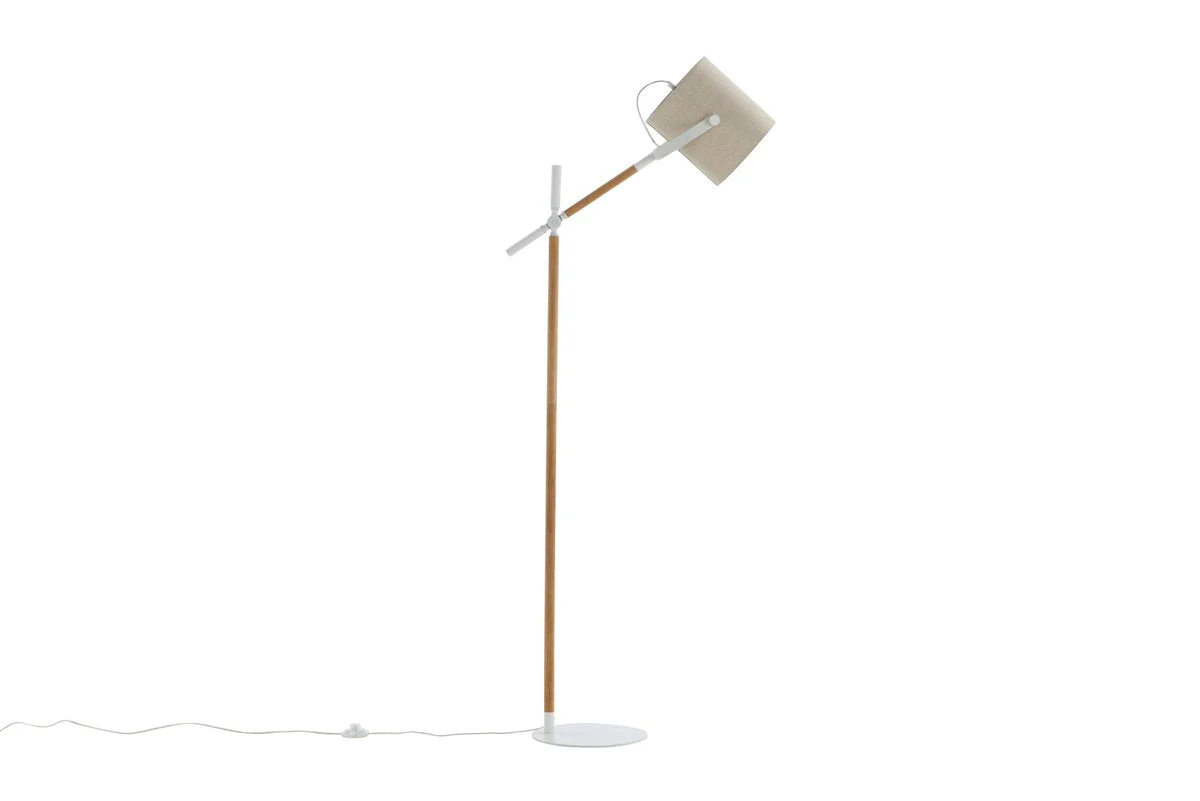 Rebellenclub Vloerlamp Piero – wit
