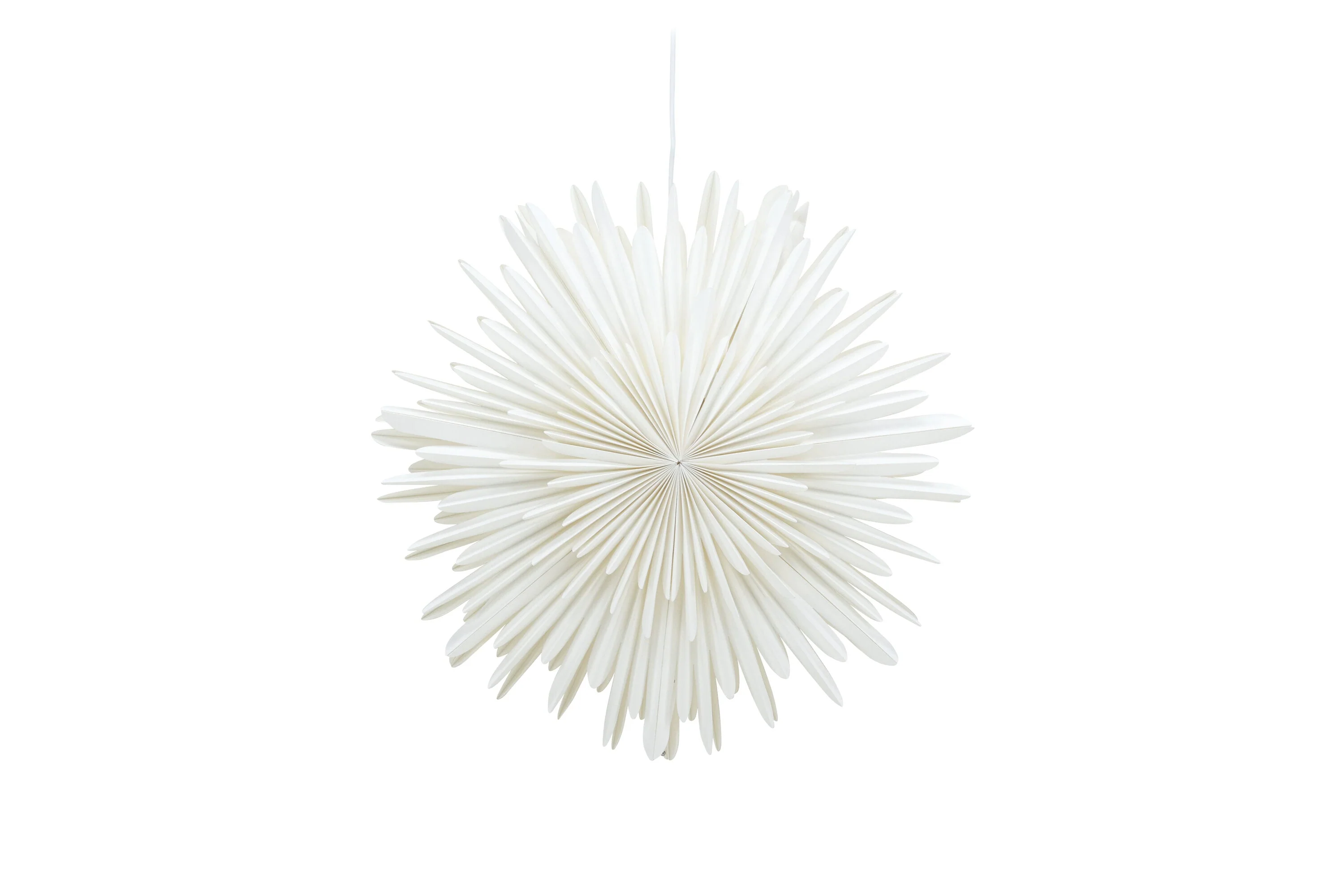 Rebellenclub Hanglamp Osaga – wit – Ø 60 cm