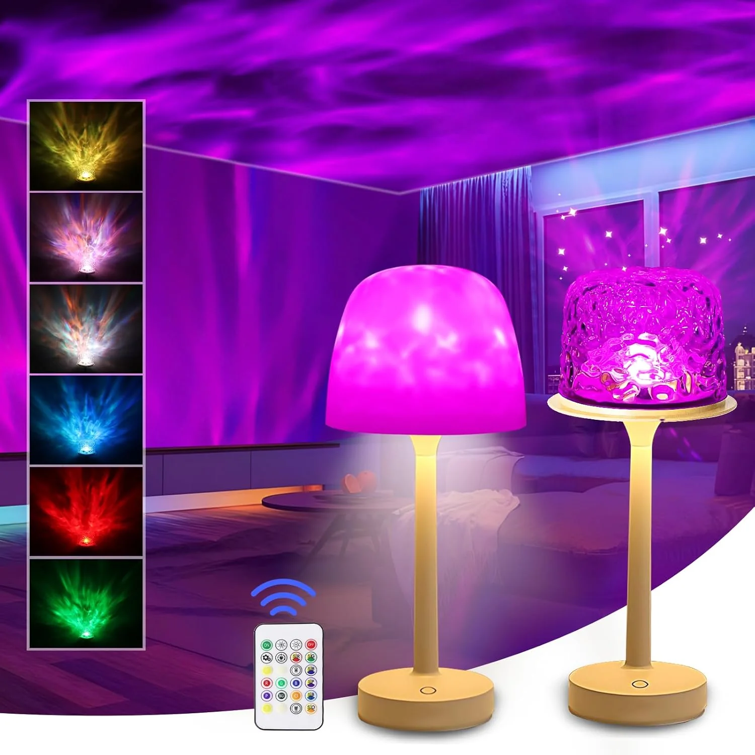 AuroraLamp | Noorderlicht Projector voor Slaapkamer