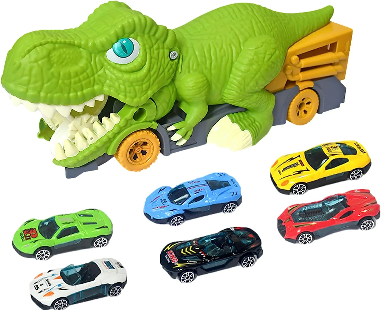 Dino Car Truck™ – Rijd de prehistorie in – Dinosaurus speelgoedauto