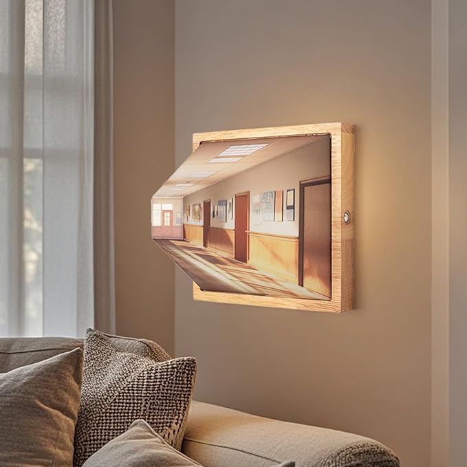 IllusionWall Light | Draadloze 3D Wandlamp met Magisch Diepte-effect