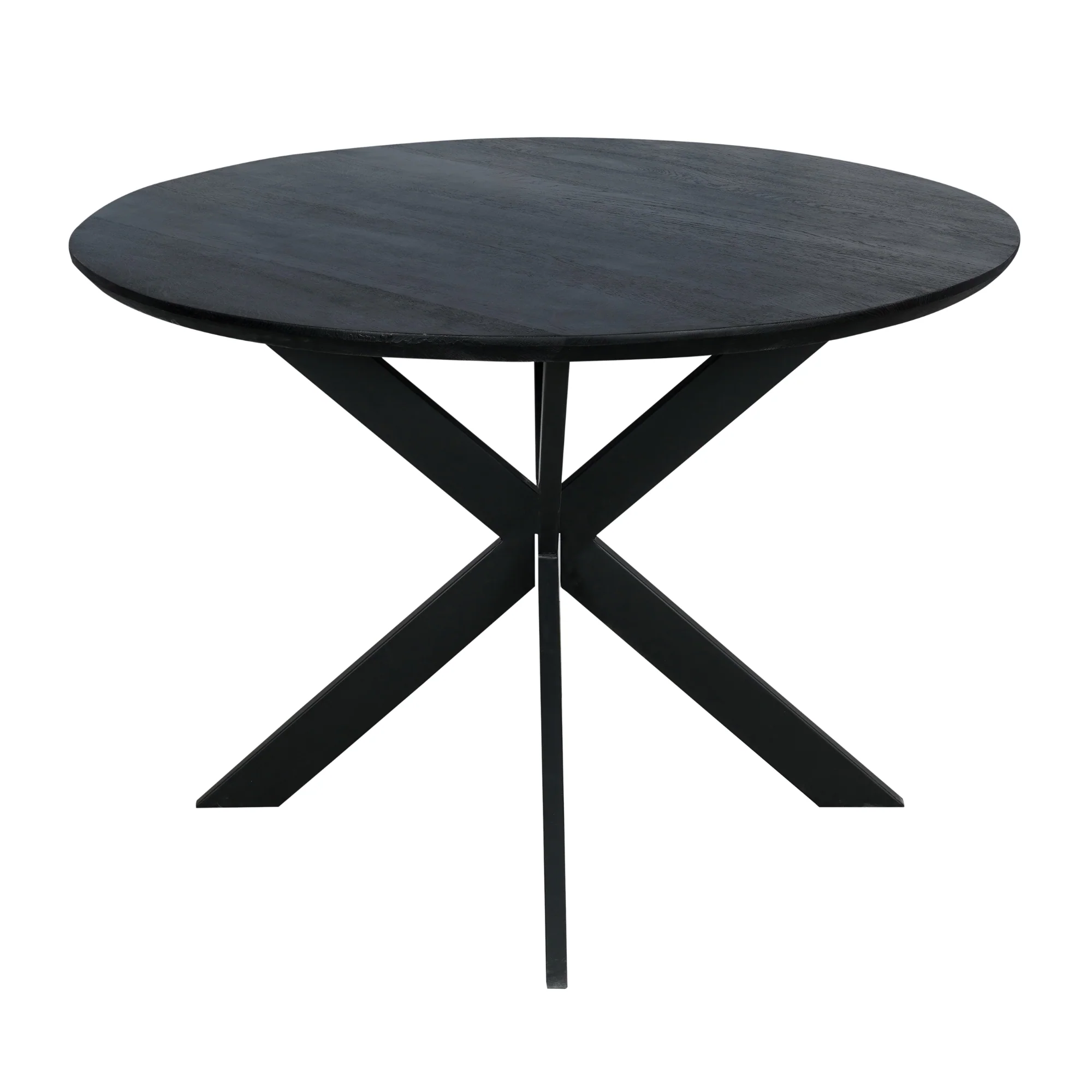Starfurn eettafel Ferris – zwart – 110x110x76cm