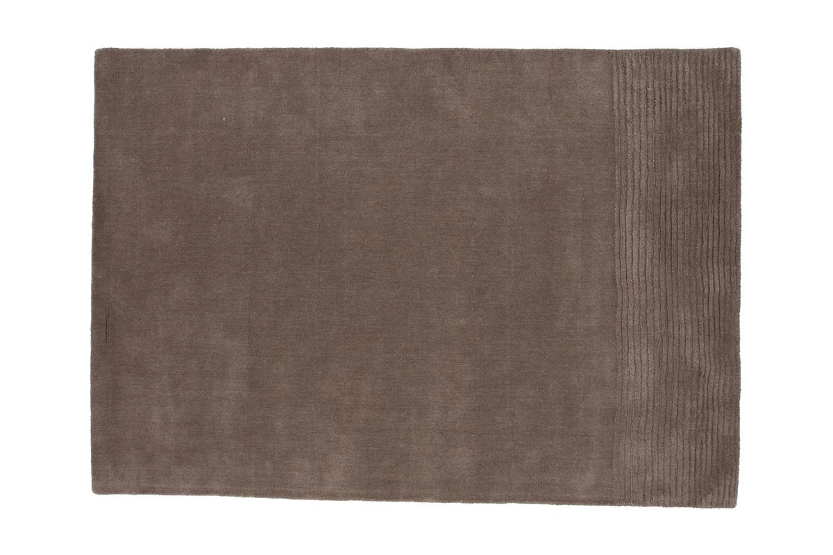 Rebellenclub Vloerkleed Valletta – bruin – 350 x 250 cm