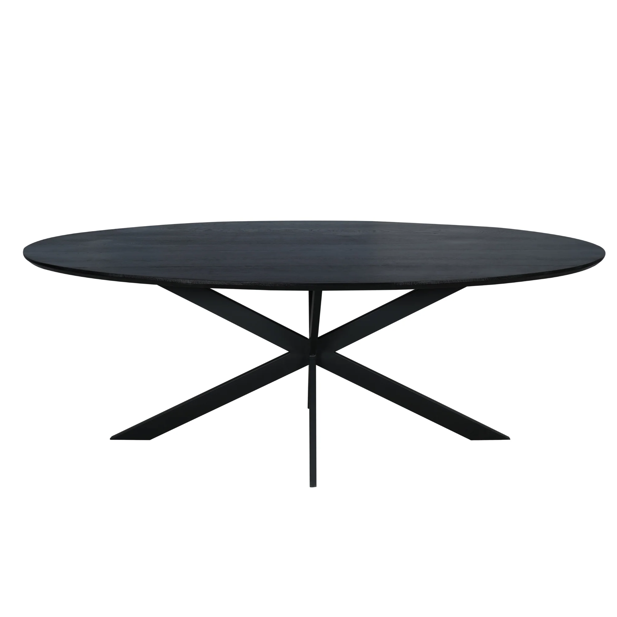 Starfurn eettafel Ferris – zwart – 100x210x76cm